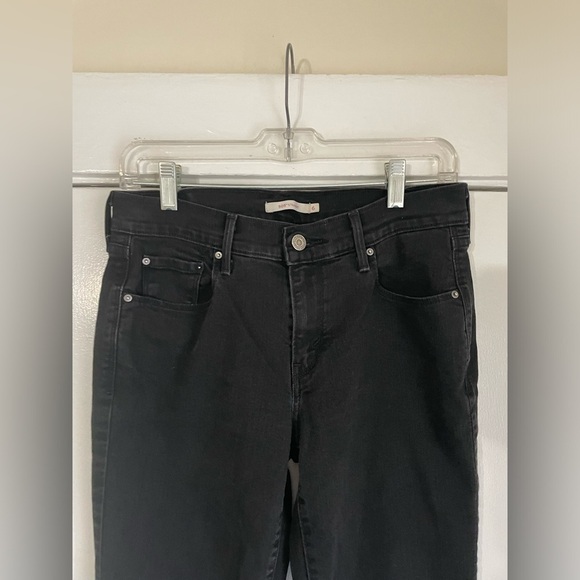 Levi’s 505 black straight jeans size 6 - Picture 4 of 11